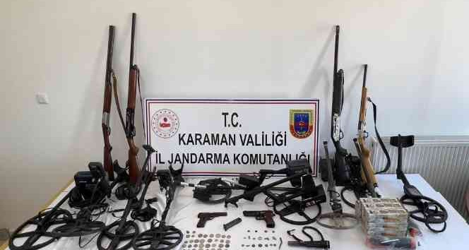 Karaman’da düzenlenen ‘Sidamara’ operasyonunda 1 kişiye ev hapsi verildi