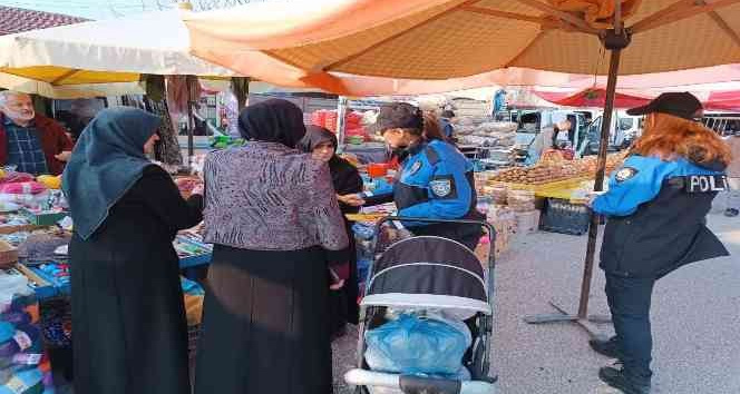 TDP ekipleri vatandaşları suç olaylarına karşı bilgilendiriyor