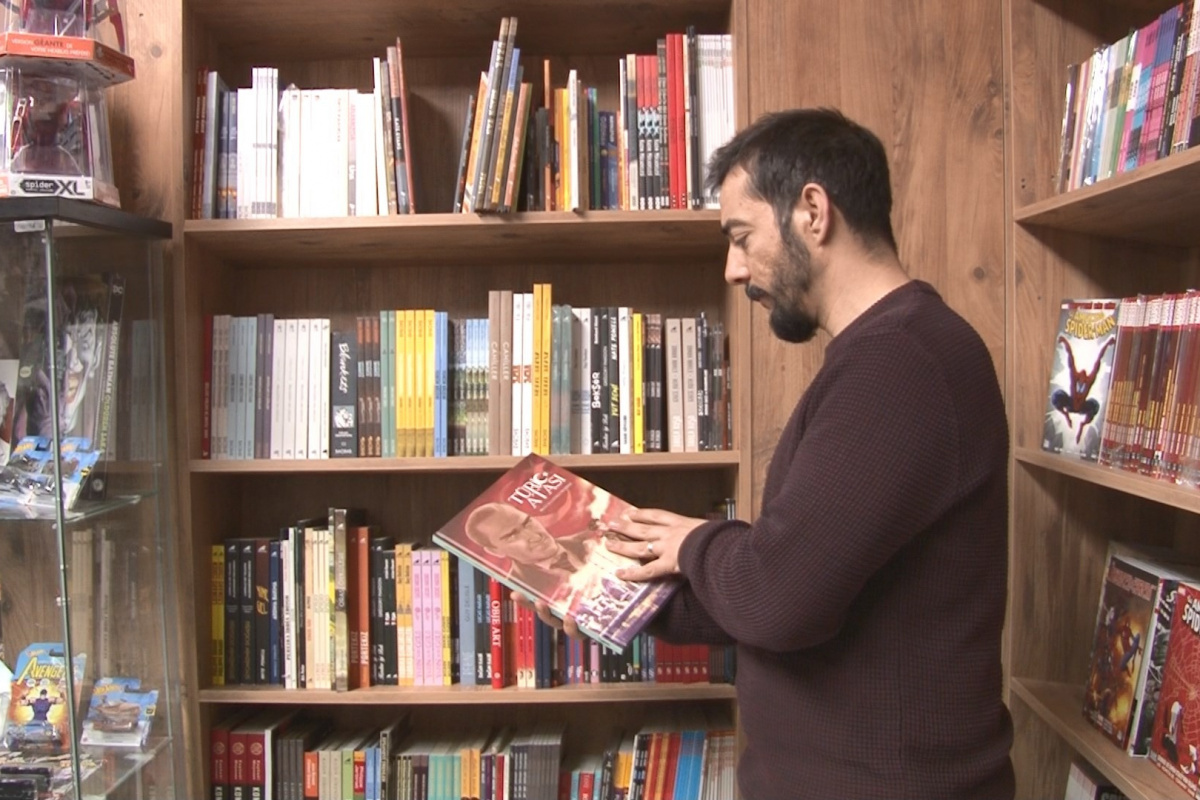 Tüm kahramanlar bu dükkanda