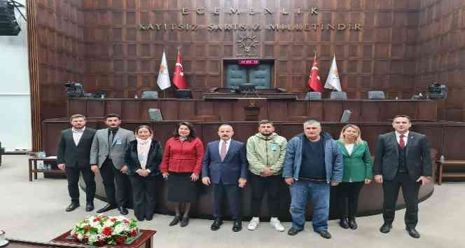 AK Parti Bozcaada İlçe Teşkilatı Gazi Meclis’teydi