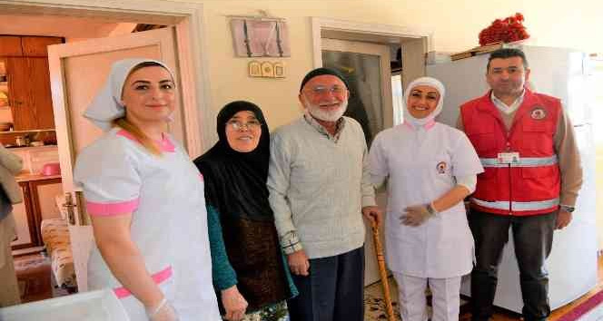 Samsun’da yaşlı, engelli ve bakıma muhtaç kişiler unutulmuyor