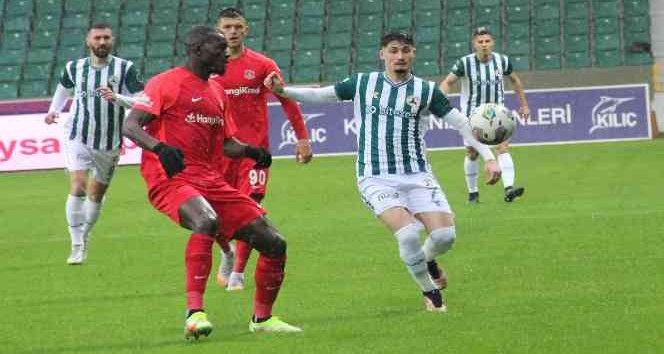 Süper Lig: Giresunspor: 0 - Ümraniyespor: 1 (Maç sonucu)