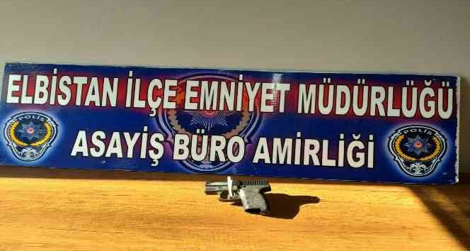 Kurusıkı tabanca ile market soyan şüpheli tutuklandı