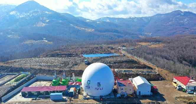 Ordu katı atık tesisi temiz çıktı