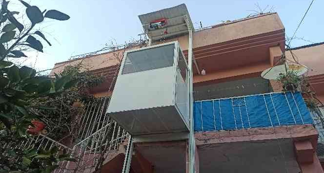 Bir haberle 38 yıllık asansör hayali gerçek oldu