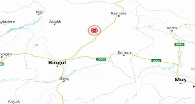 Bingöl’de 3.3 büyüklüğünde deprem