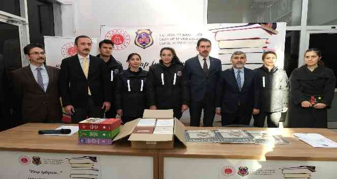 Erzincan’da hükümlüler için kitap bağış kampanyası başlatıldı