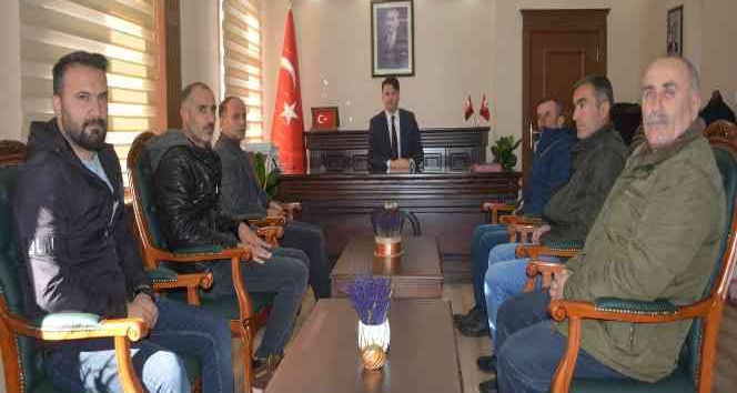 Kaymakam Gürses muhtarlar ile bir araya geldi