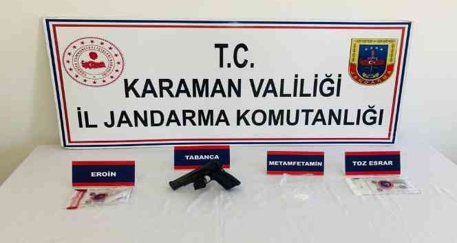 Karaman’da uyuşturucudan gözaltına alınan 4 kişi tutuklandı