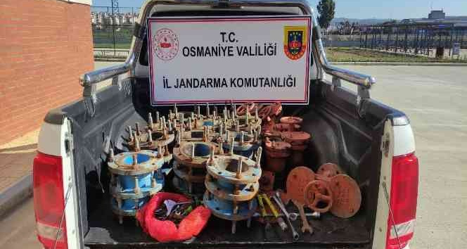 Vanaları çalan hırsızlık şüphelisi yakalandı