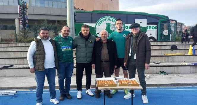 Giresunspor’a taraftar morali
