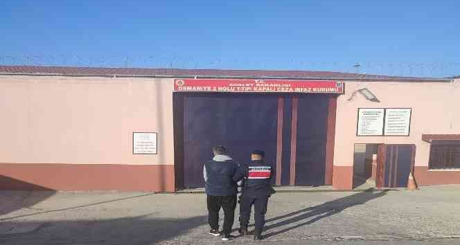 Osmaniye’de 4 yıl 2 ay hapis cezasıyla aranan hükümlü yakaladı