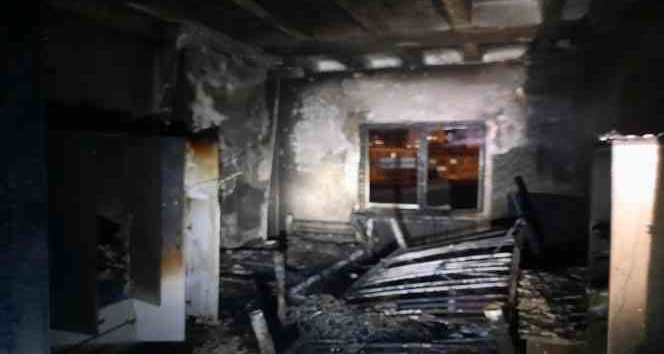 Mardin’de geceyi alevler aydınlattı