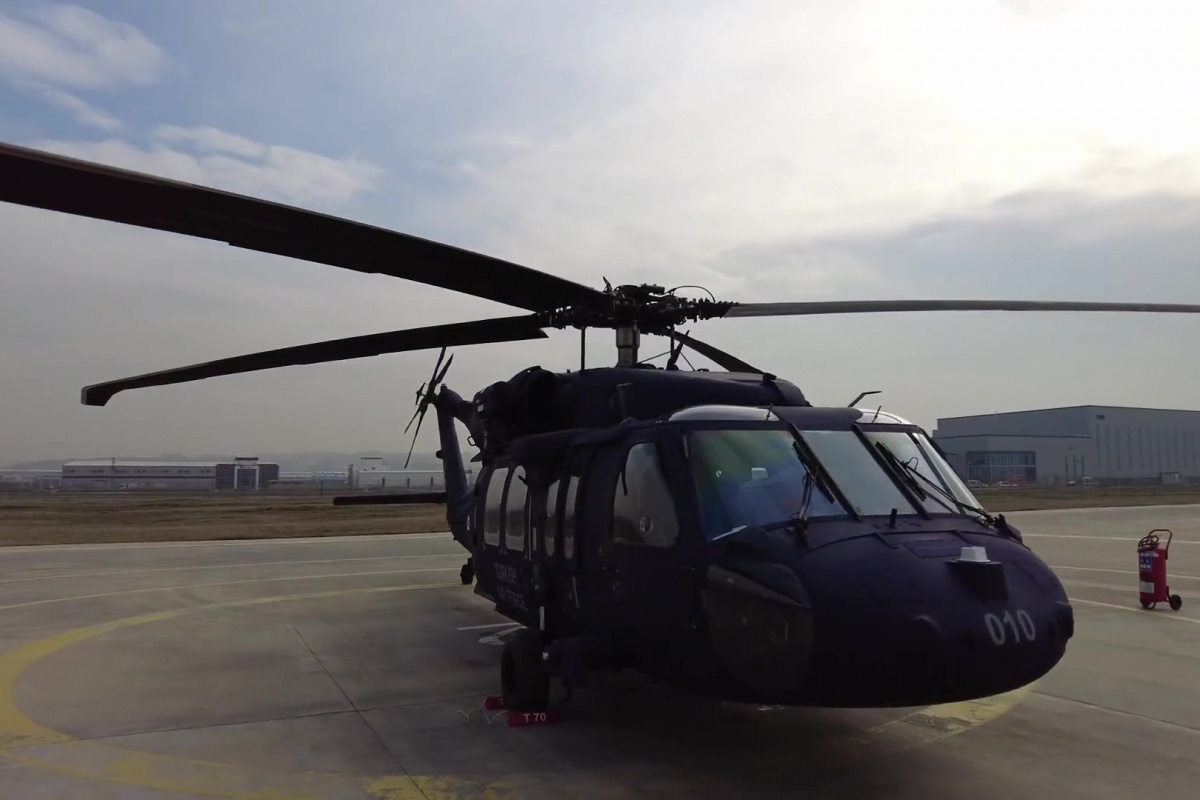 Hava Kuvvetleri Komutanlığına ilk T-70 tipi helikopter teslim edildi