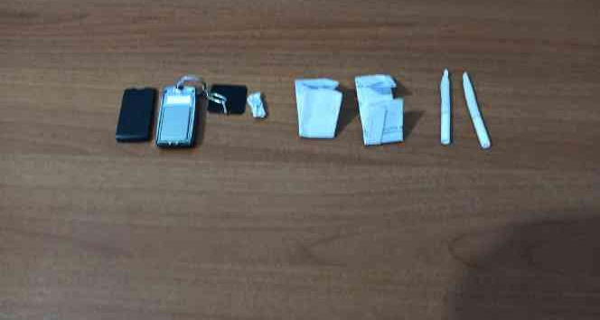 Sabit telefonu uyuşturucu zulası yapmışlar