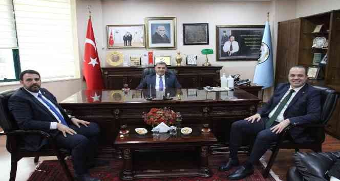 BİNTSO Başkanı Çintay, DTB heyeti ile bir araya geldi