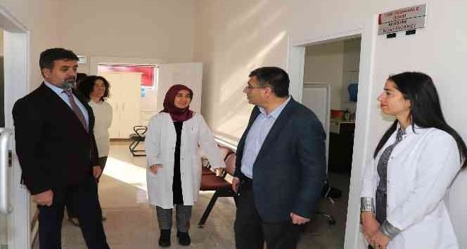 NEVÜ Rektörü Aktekin, Mediko Sosyal Sağlık Merkezindeki Çalışmaları İnceledi