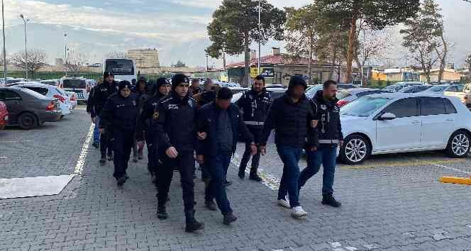‘Joker’ operasyonu şüphelileri adliyeye sevk edildi