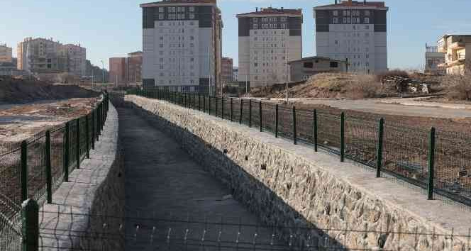 Nevşehir’deki dere ıslah edildi