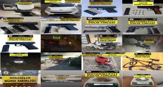 Osmaniye’de çeşitli suçlardan yakalanan 14 şüpheli tutuklandı