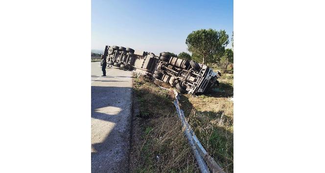 Biga’da TIR kazası