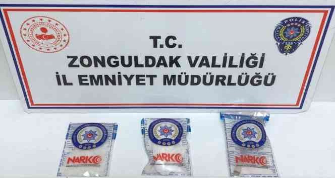 Zonguldak‘ta uyuşturucu operasyonunda 3 tutuklu