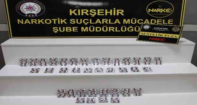 Kırşehir’de ’sentetik ecza hap’ operasyonu: 2 tutuklama