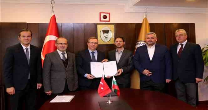 Trakya Üniversitesi ve Sofya Yüksek İslam Enstitüsü arasında ikili iş birliği anlaşması imzalandı