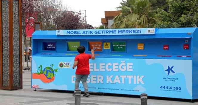 Küçükçekmece’de 3 yılda 75 bin ton atık geri dönüşüme kazandırıldı