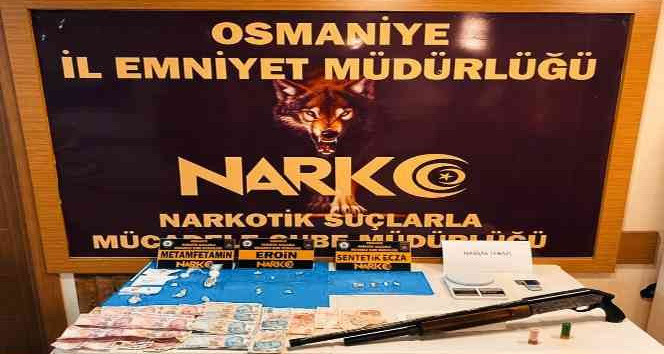 Osmaniye’de uyuşturucu operasyonu: 8 gözaltı