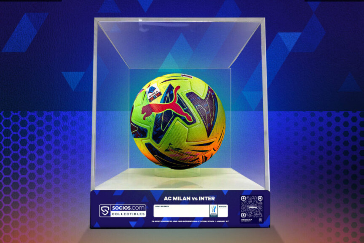 İtalya Süper Kupası’nın ‘gol topları’ ilk kez taraftarlara hediye edilecek