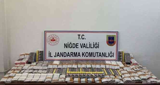 Jandarmadan makaron operasyonu