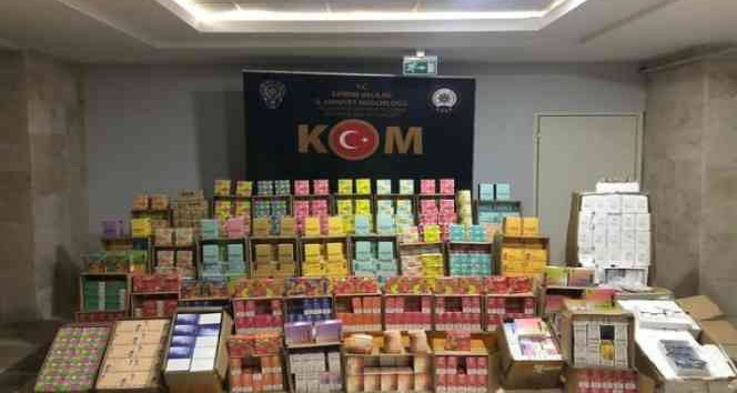 Edirne’de 6 buçuk milyonluk kaçak sigara operasyonunda 1 tutuklama