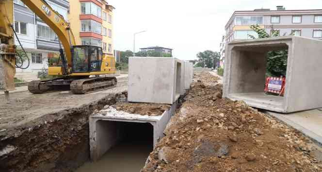 Ordu’ya 10 bin metre yağmur suyu hattı