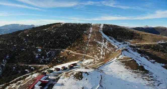Zigana kayak tesisleri kara hasret kaldı