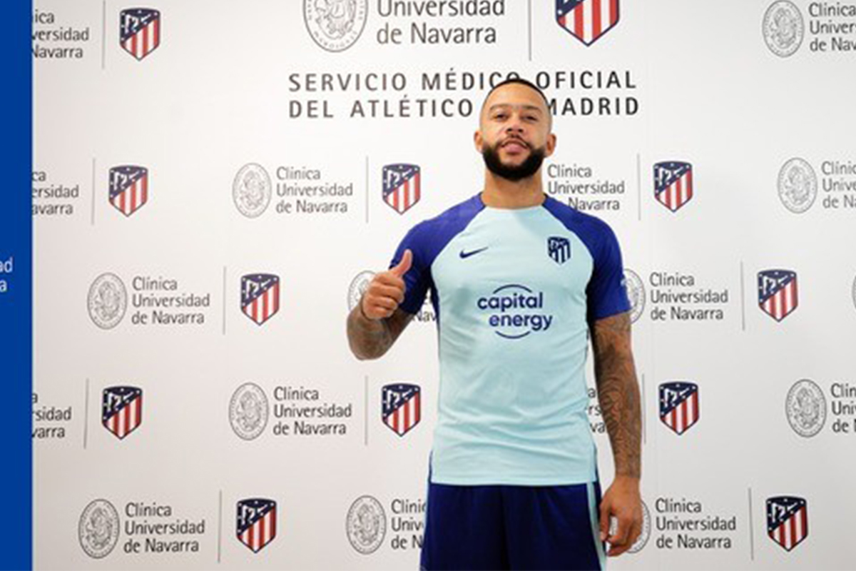 Atletico Madrid, Memphis Depay’ı kadrosuna kattı