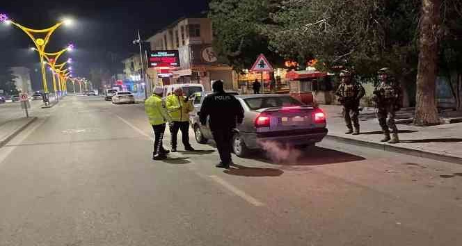 Erzincan’da 36 sürücüye 78 bin 521 lira ceza kesildi