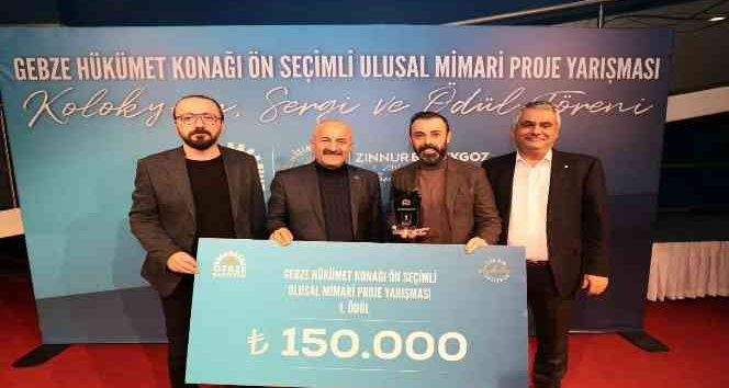 Gebze’nin yeni hükümet konağını belirleyecek projede ödüller sahiplerini buldu