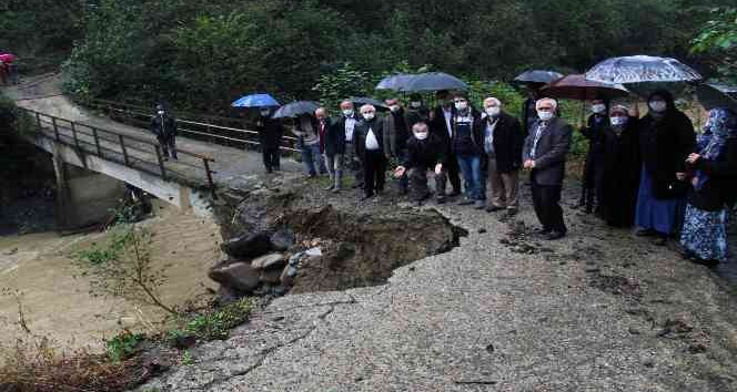 Köylülerin köprü çilesi bitiyor