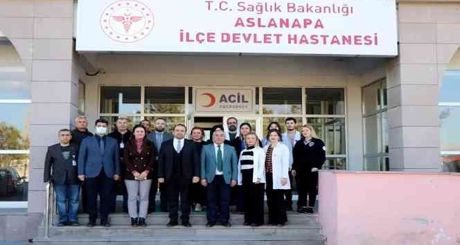 Aslanapa’da sağlık hizmetleri yerinde değerlendirildi