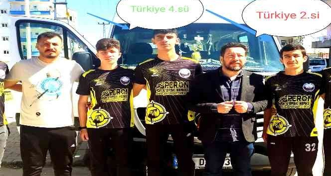 Batmanlı Enes, ilk defa katıldığı Oryantiring Şampiyonası’nda Türkiye ikincisi oldu