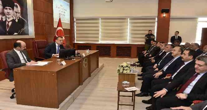 Gümüşhane’de 2023 yılının ilk İl Koordinasyon Kurulu toplantısı yapıldı