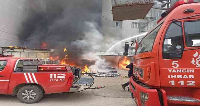 Keşan’da korkutan yangın