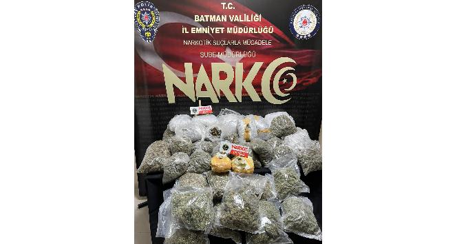 36 kilo uyuşturucu madde ile yakalan 4 kişi tutuklandı
