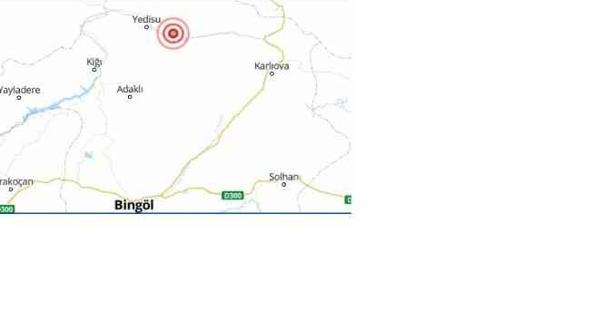 Bingöl’de 3.1 büyüklüğünde deprem