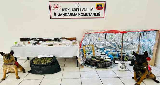 Kırklareli’nde uyuşturucu operasyonunda 25 şüpheliden 2’si tutuklandı