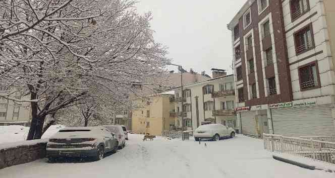 Tunceli’de özlenen kar yağışı başladı