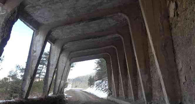 Yıkılma tehlikesi altındaki Zigana Tüneli, aslına uygun olarak tekrar inşa edilecek