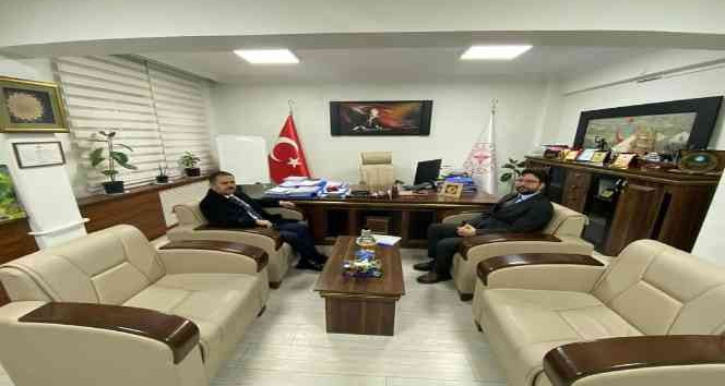 Vali İlhami Aktaş’tan, İl Sağlık Müdürü’ne ziyaret
