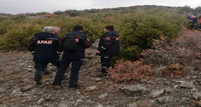 Uşak’ta kayıp yaşlı adam için arama çalışması başlatıldı